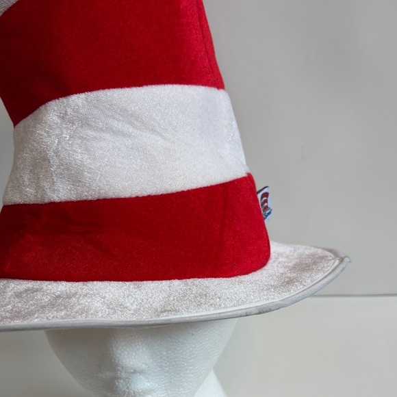 FINAL! Dr. Seuss Red and White Cat In The Hat Striped Hat - Picture 2 of 10